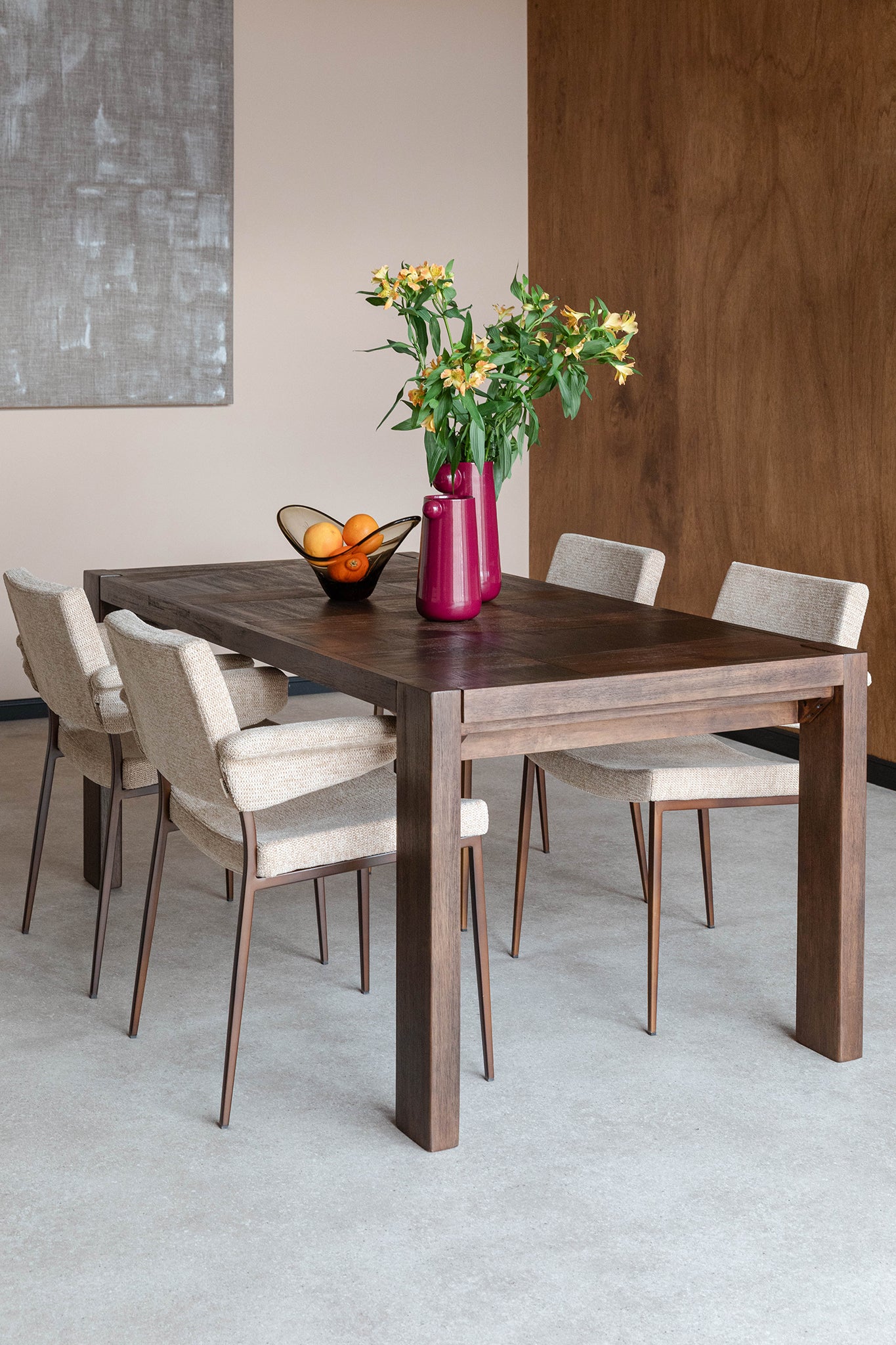 Bruneau Walnut Dining Table