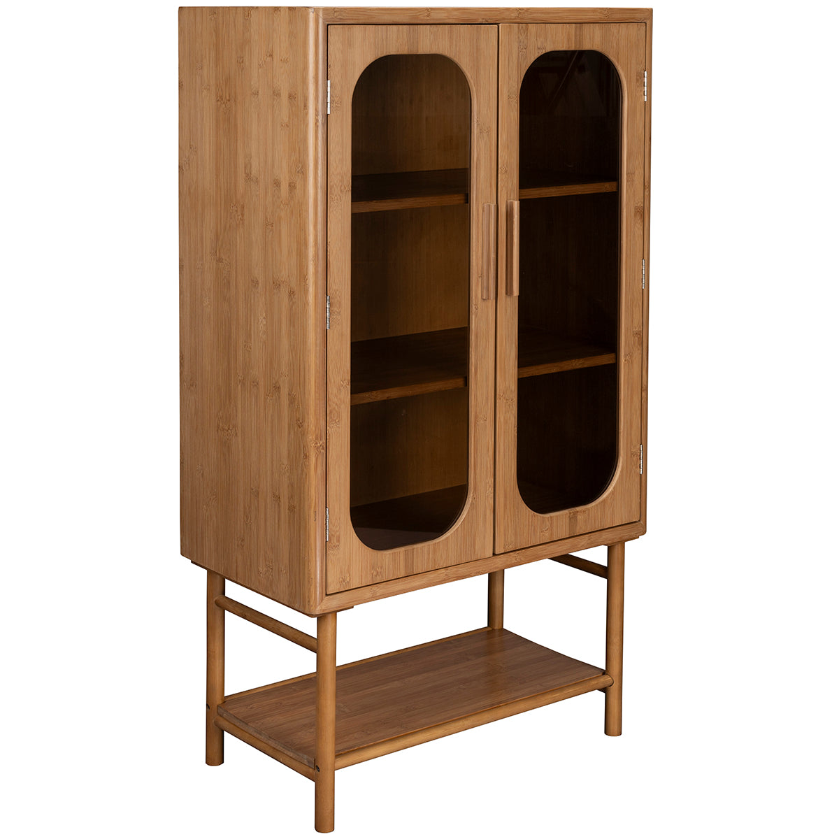 Caroun Bamboo Wood Cabinet