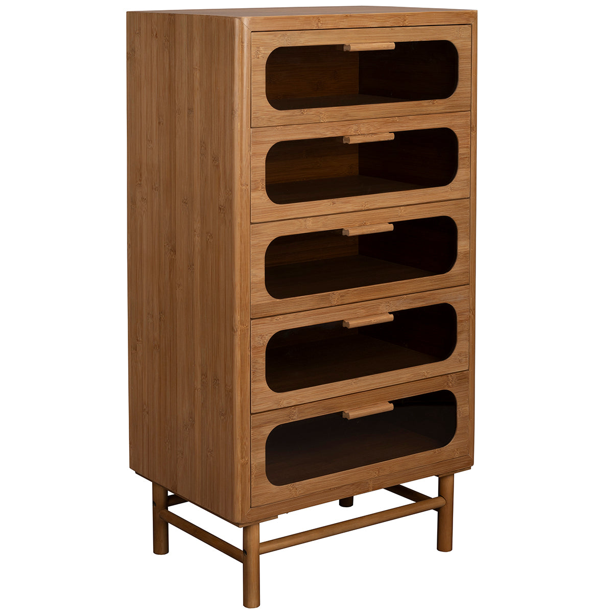 Caroun Bamboo Wood High Dresser