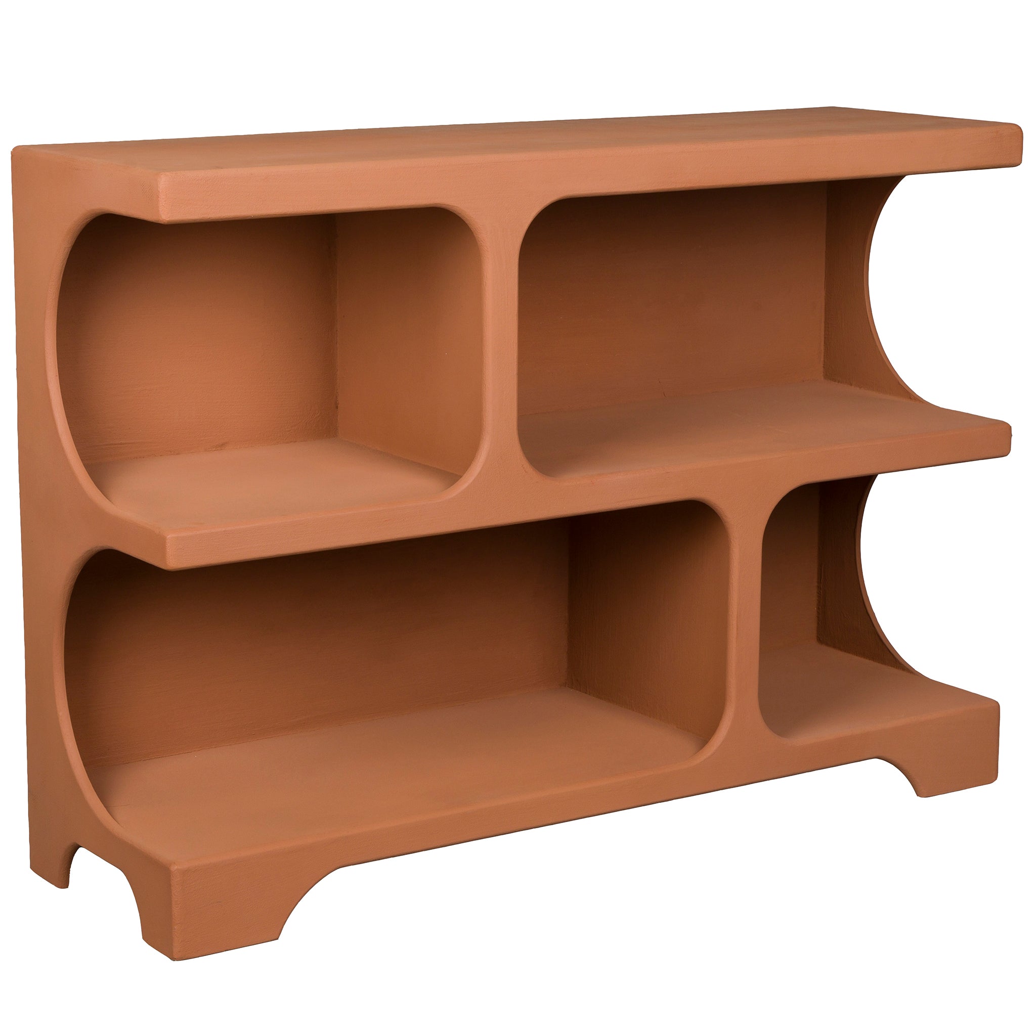 Dundee Terracotta Low Shelf