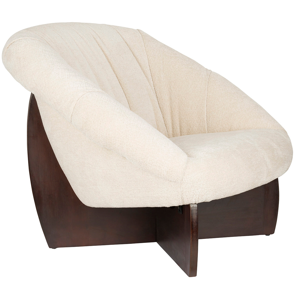 Emilius Beige Lounge Chair