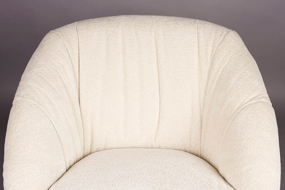 Emilius Beige Lounge Chair