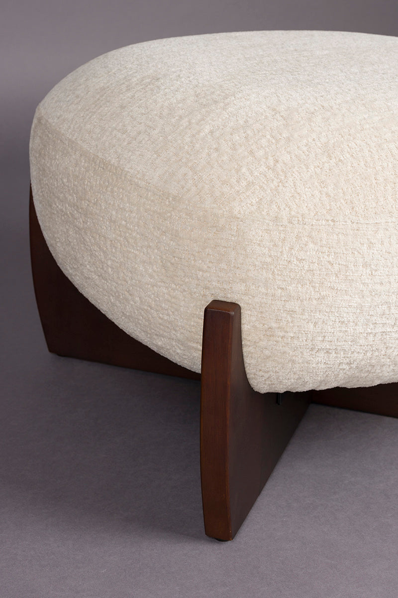 Emilius Beige Pouf