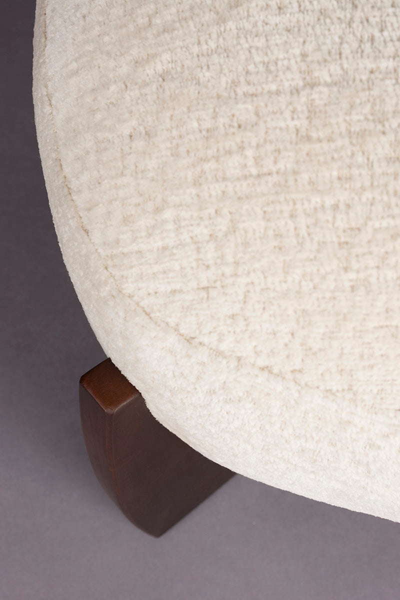 Emilius Beige Pouf