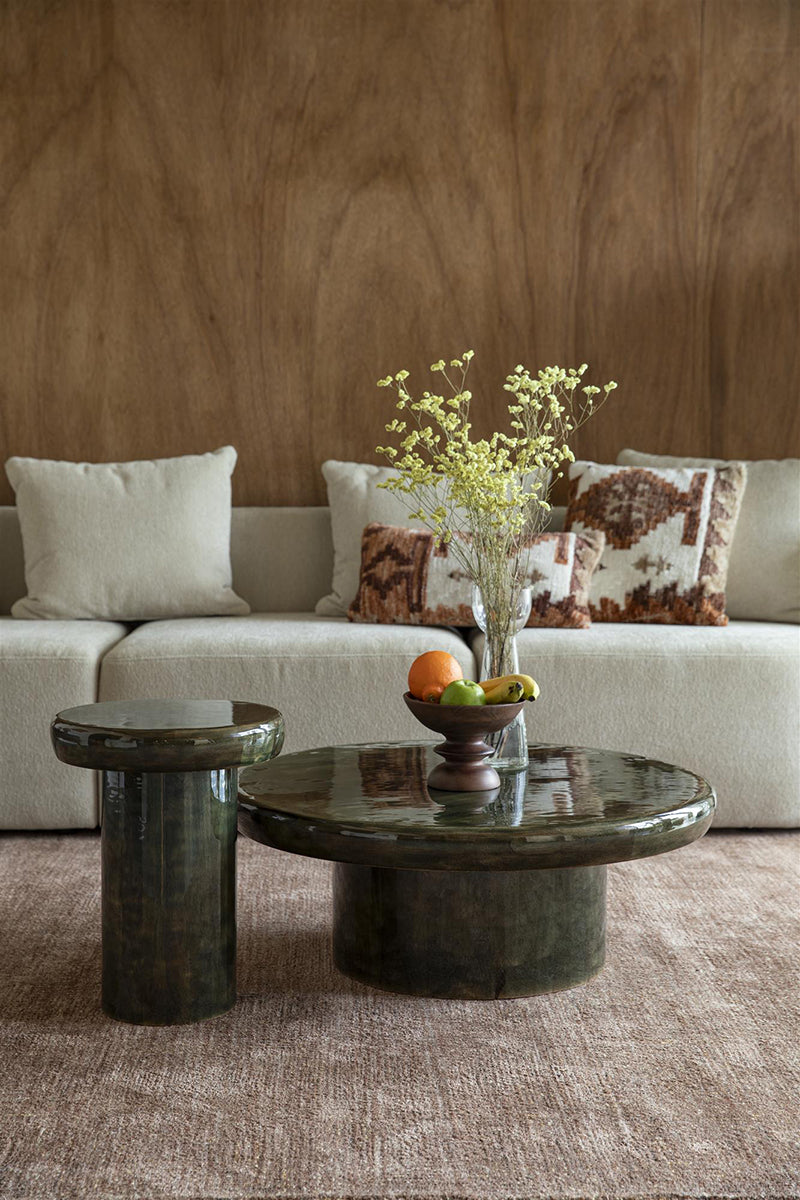 Mush Green Mango Wood Coffee Table