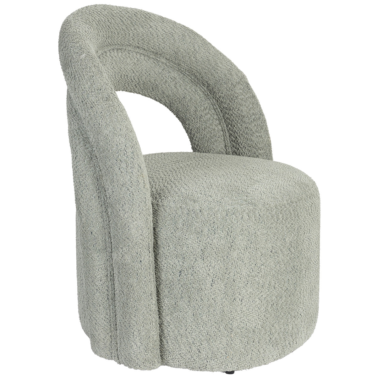 Seina Boucle Swivel Lounge Chair