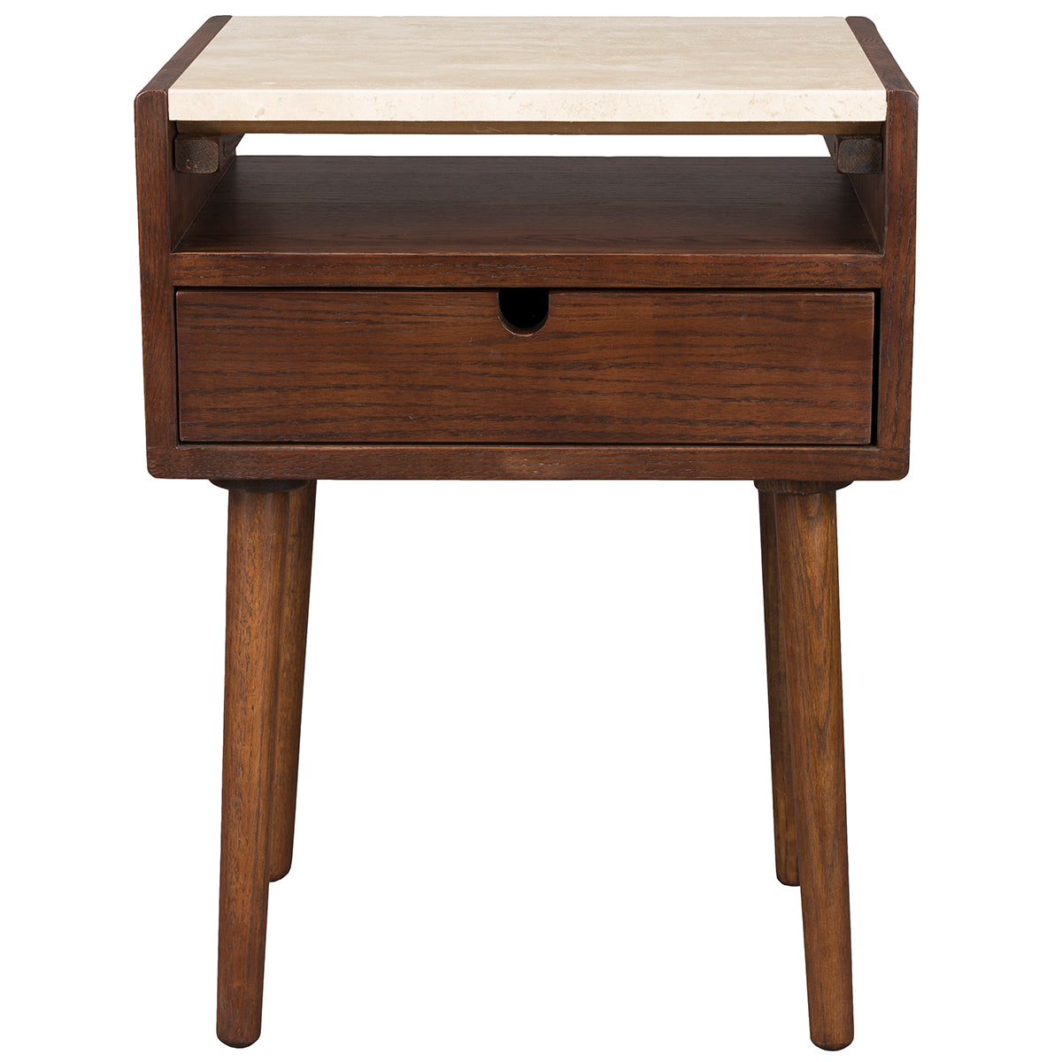 Arda Walnut Bedside Table