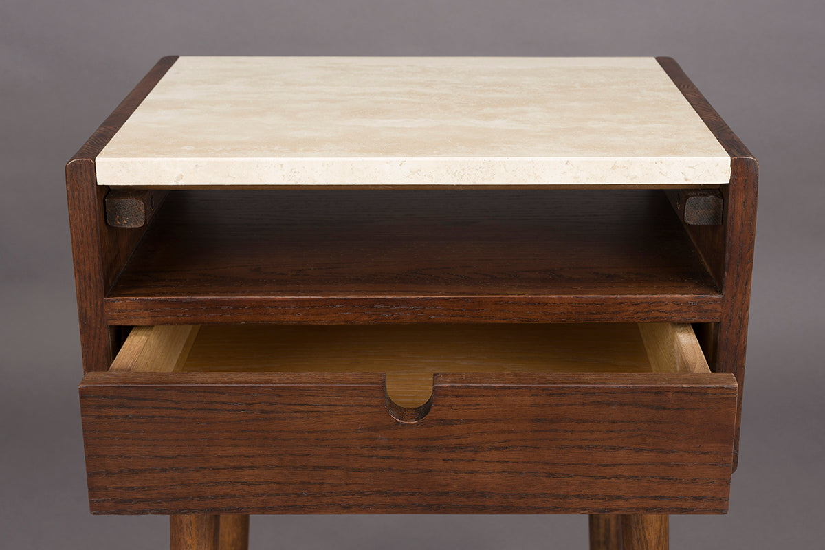 Arda Walnut Bedside Table