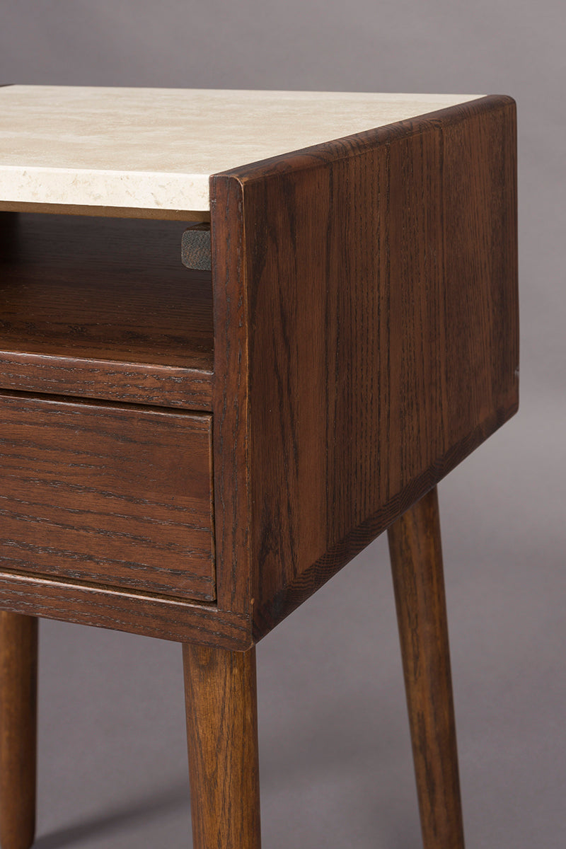 Arda Walnut Bedside Table