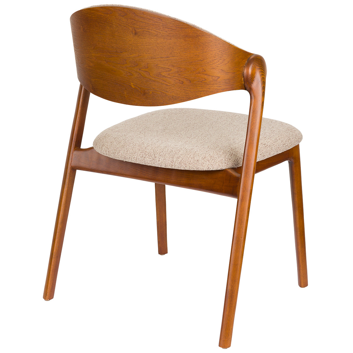 Babington Beige/Walnut Chair (2/Set)