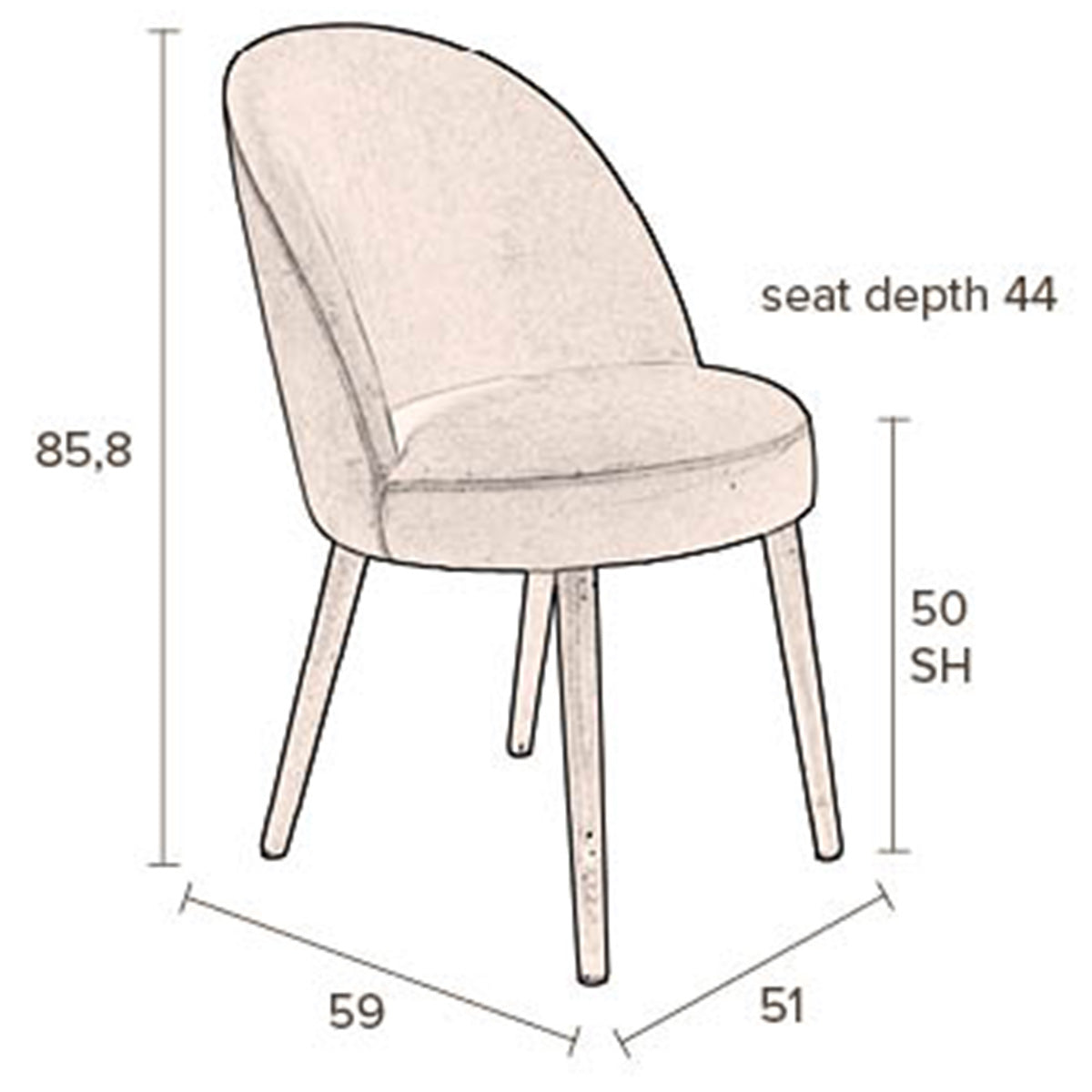 Barbara Chair (2/Set)