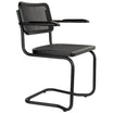 Carree Black Armchair