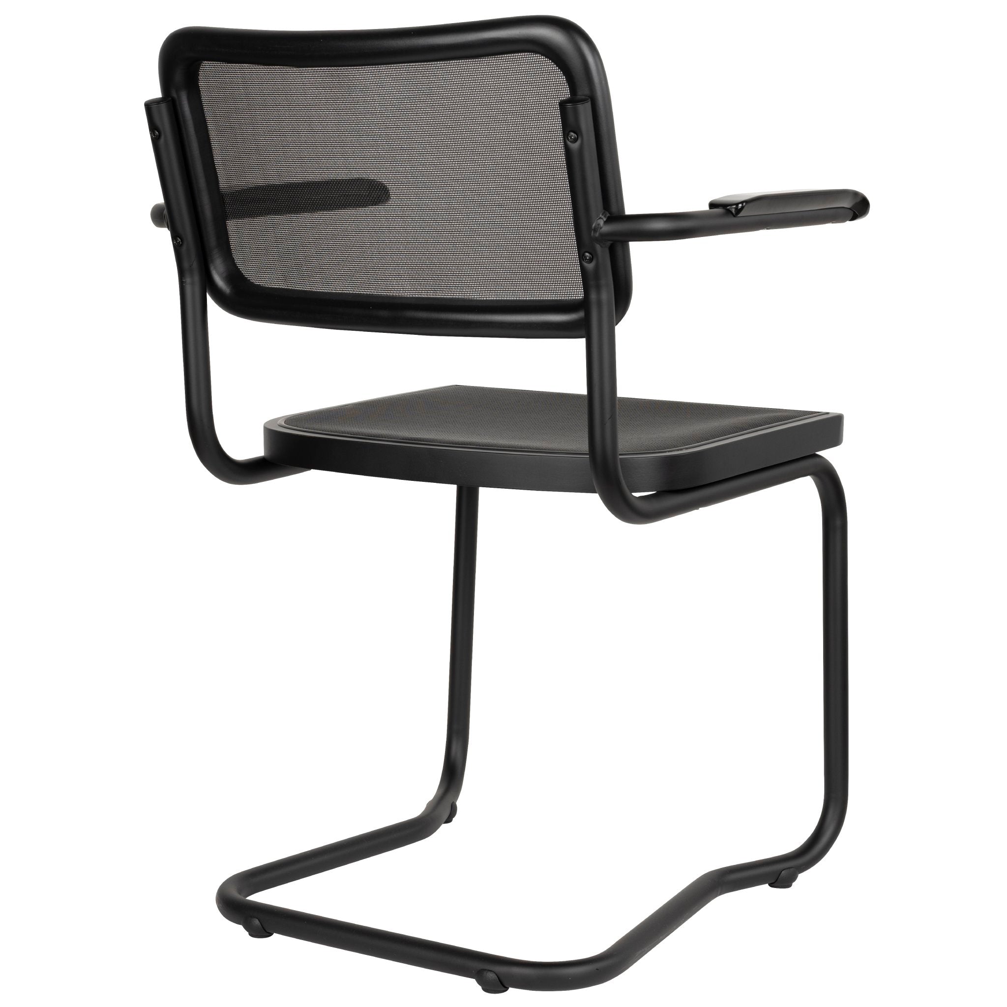 Carree Black Armchair