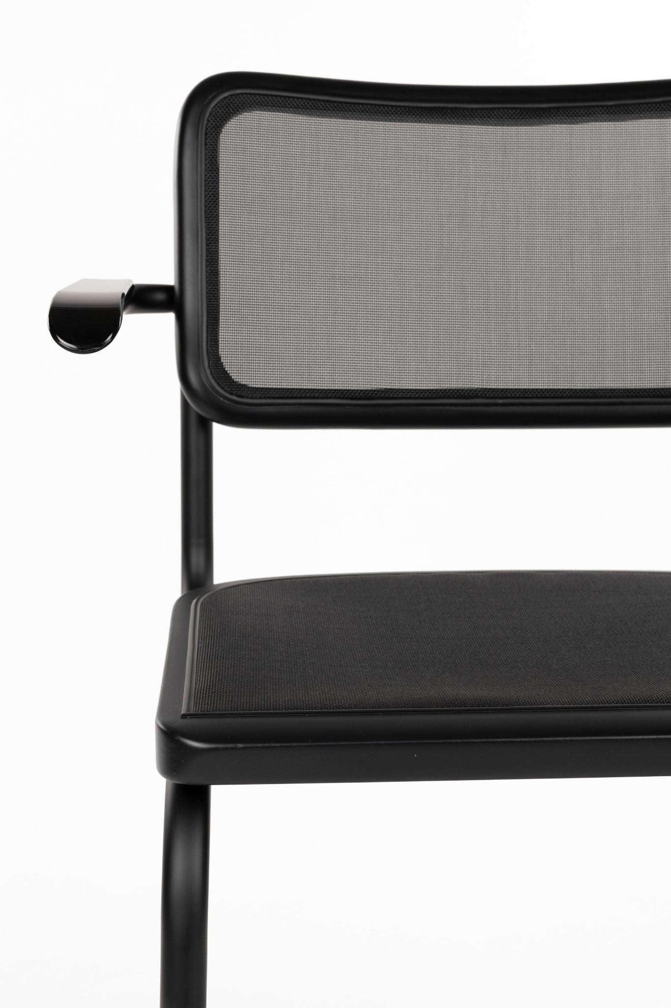 Carree Black Armchair