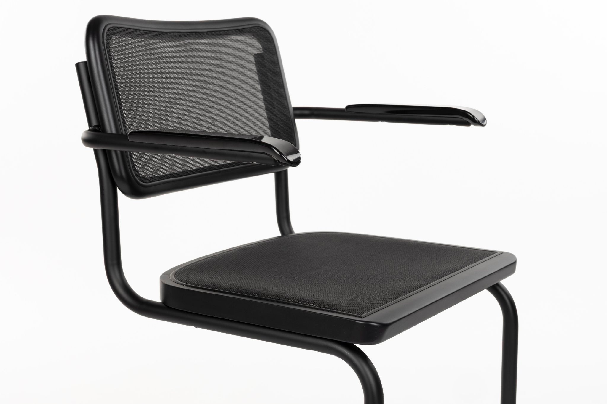 Carree Black Armchair