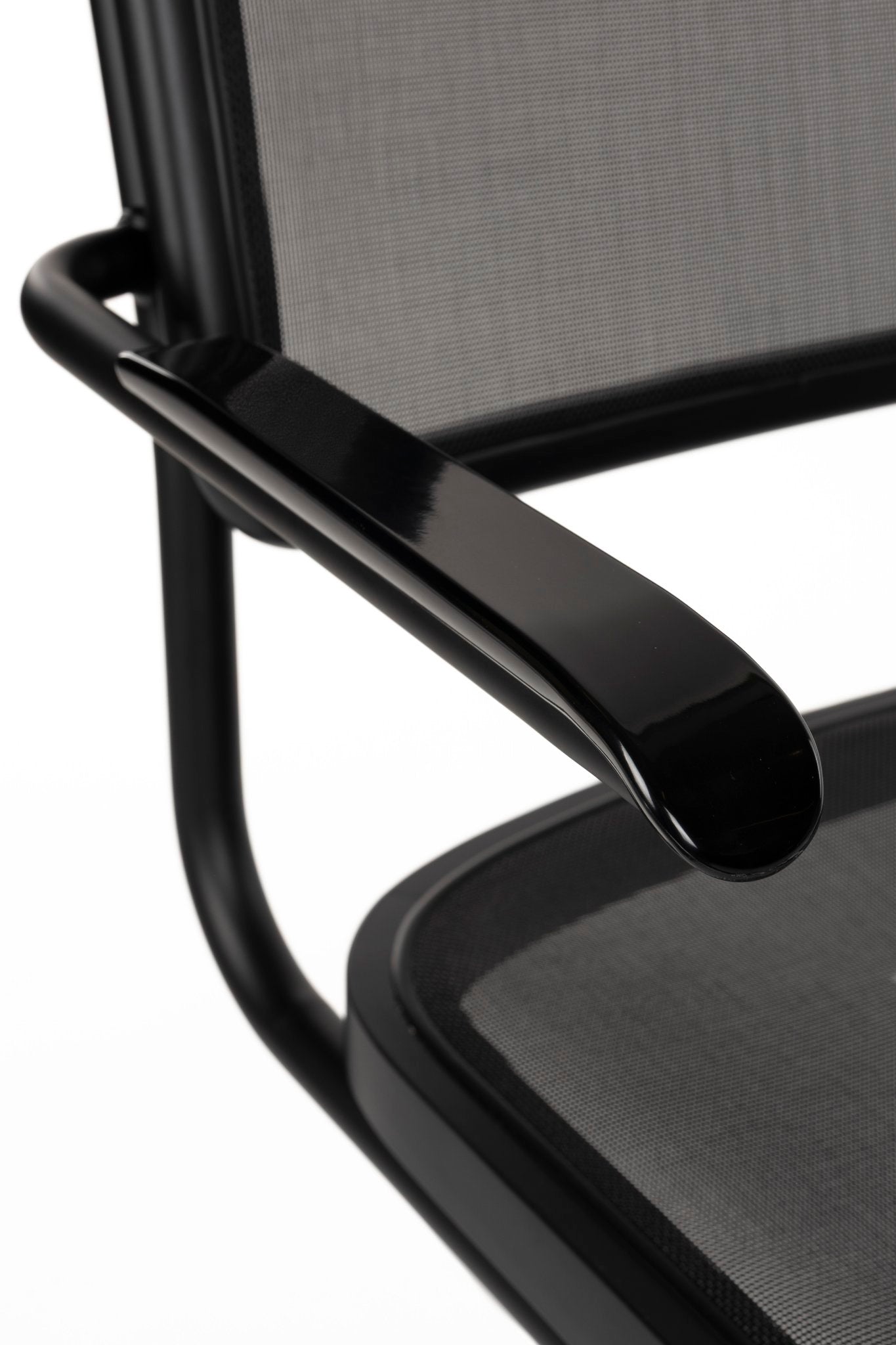 Carree Black Armchair
