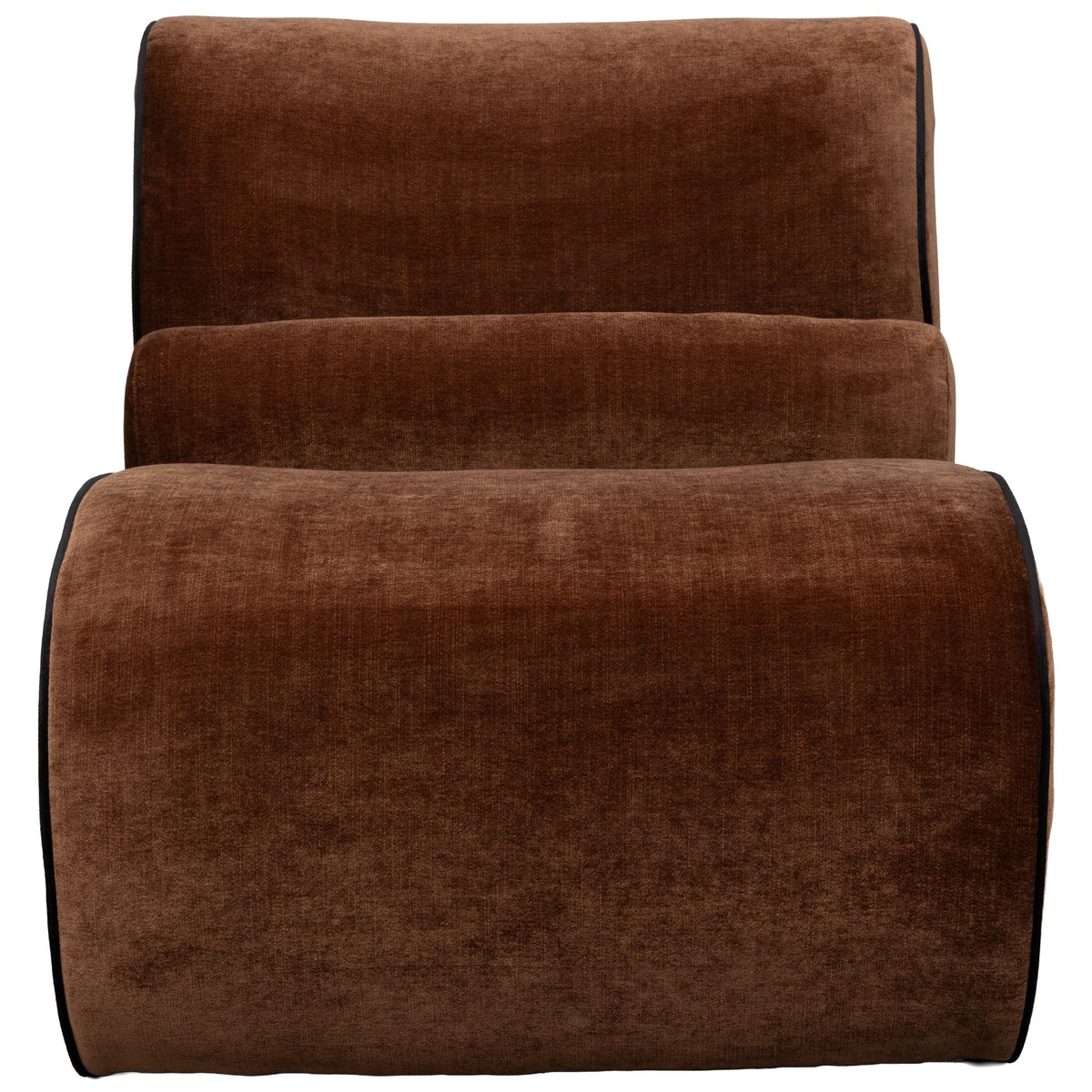 Donna Dark Brown Lounge Chair