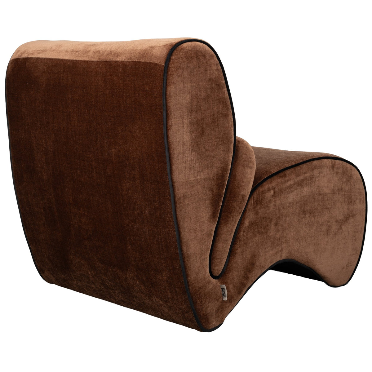 Donna Dark Brown Lounge Chair