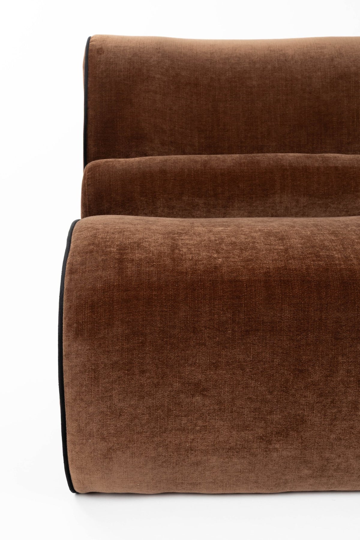 Donna Dark Brown Lounge Chair