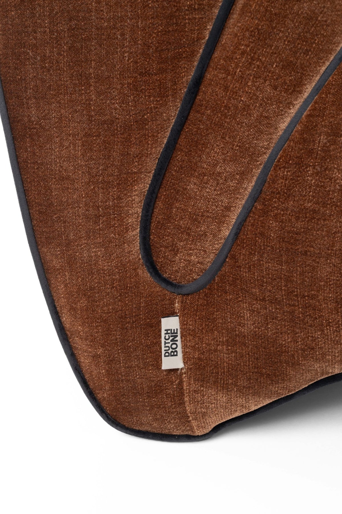 Donna Dark Brown Lounge Chair