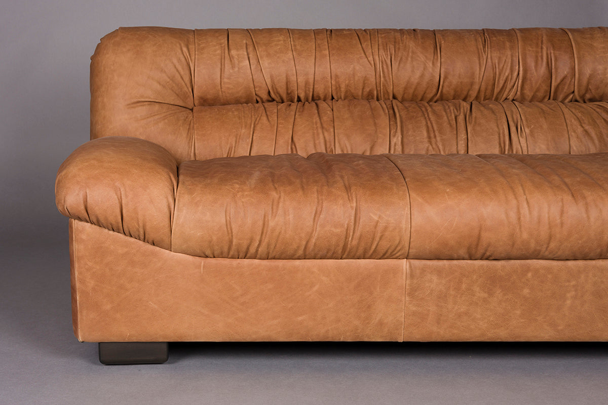 Douglas Wax Leather Sofa