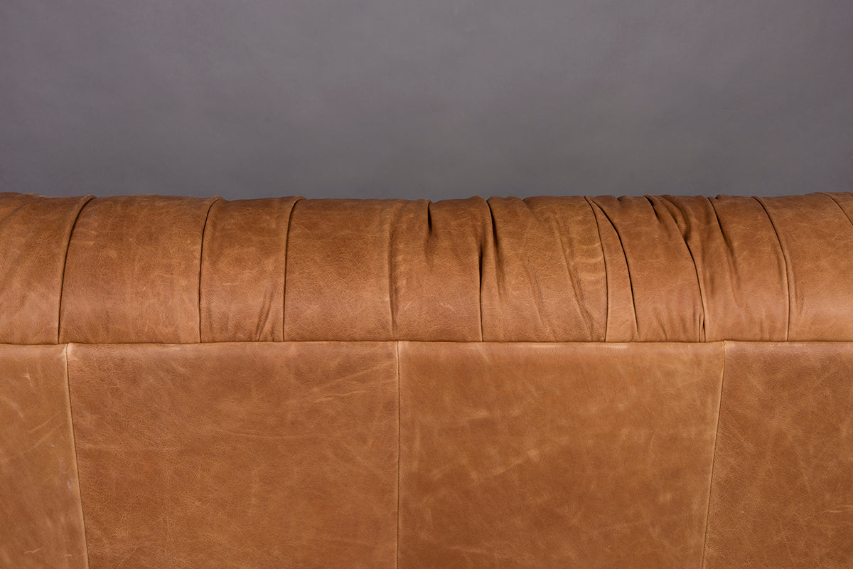 Douglas Wax Leather Sofa