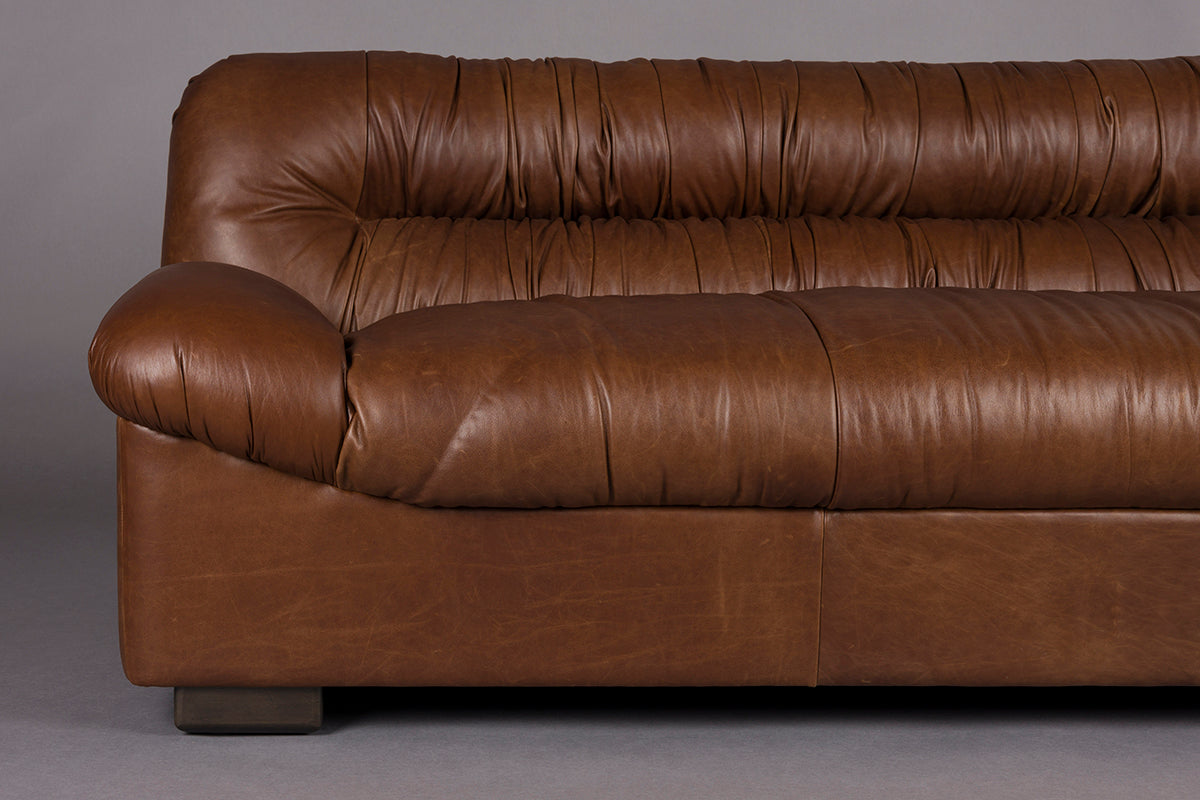 Douglas Wax Leather Sofa