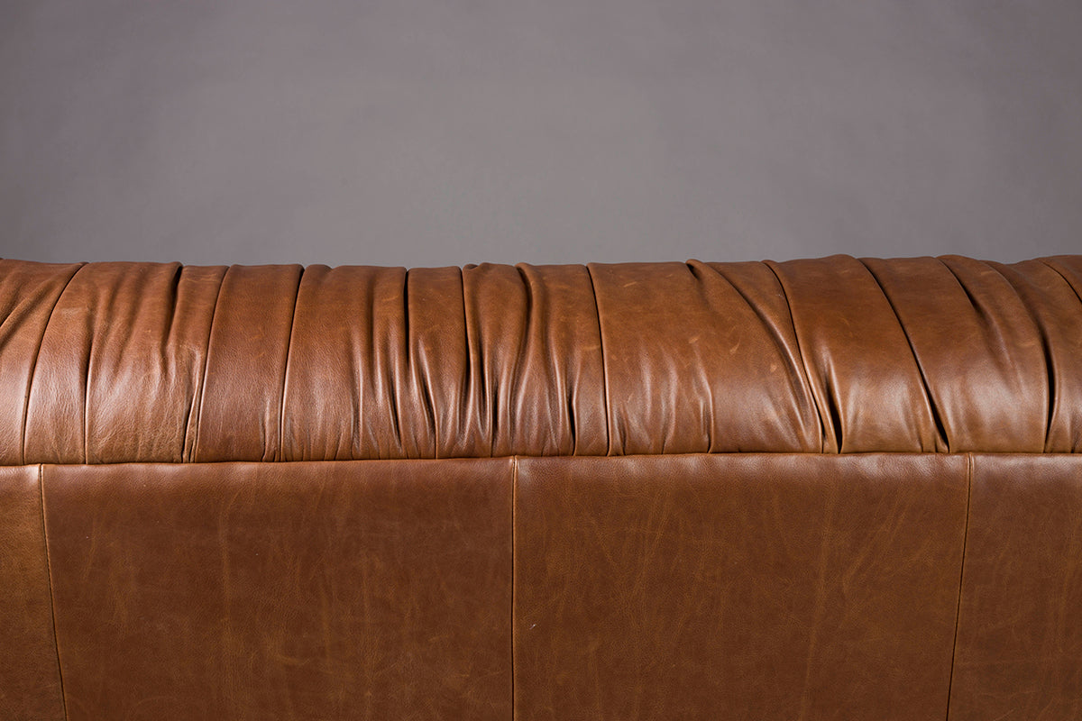 Douglas Wax Leather Sofa