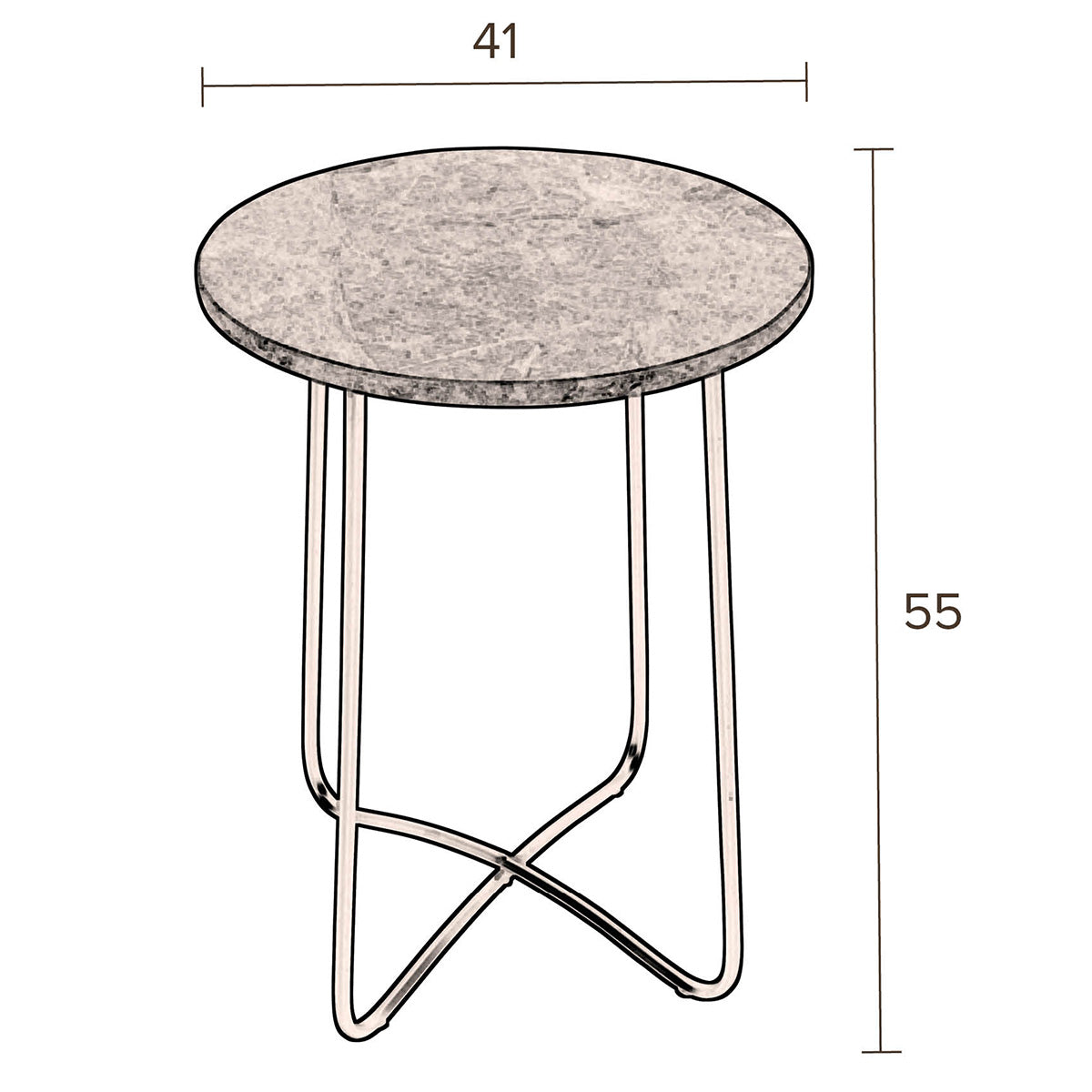 Emerald Side Table