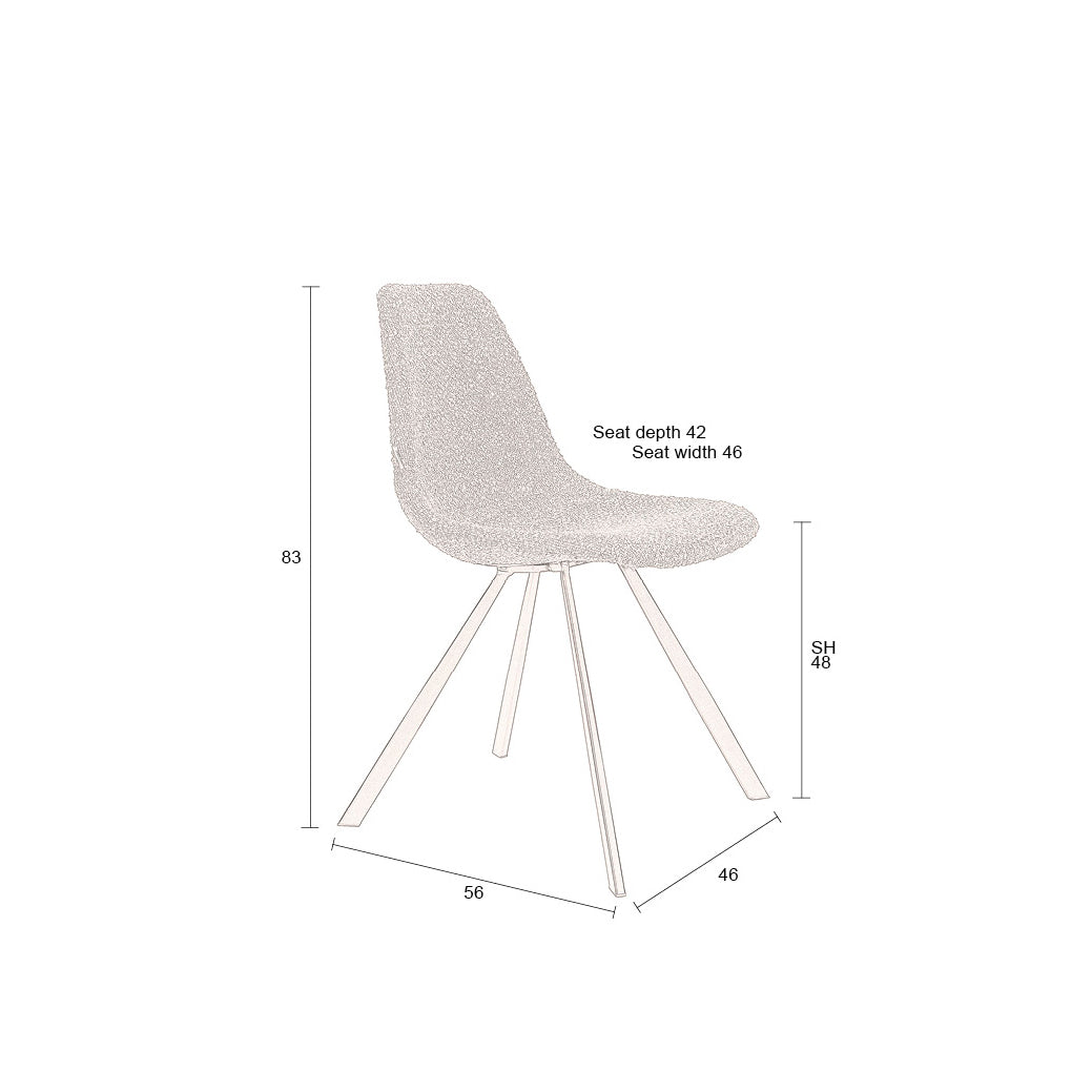 Franky Boucle Chair - WOO .Design