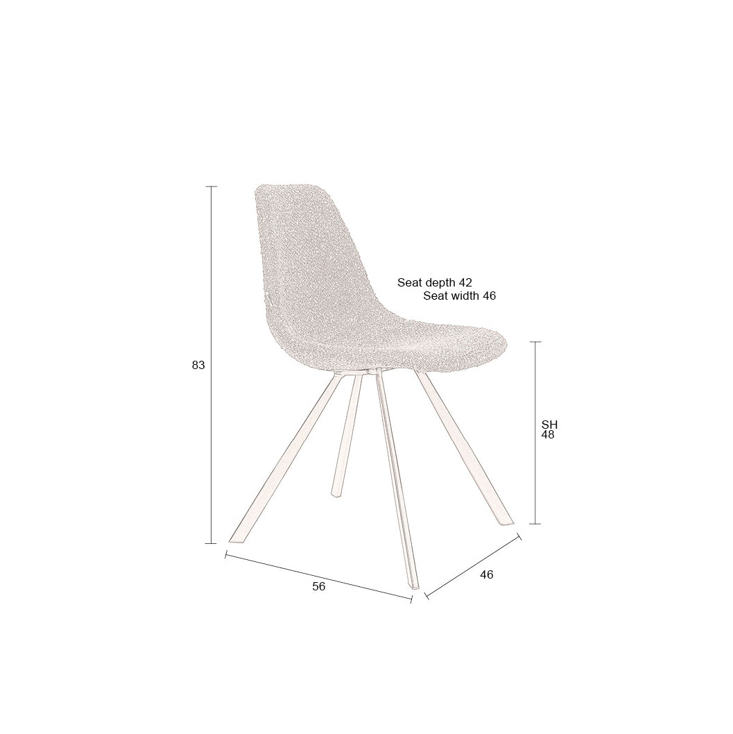 Franky Boucle Chair - WOO .Design