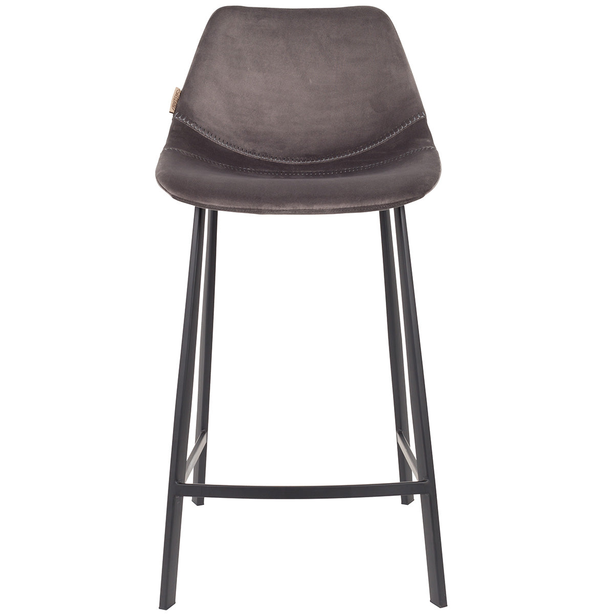 Franky Velvet Counter Stool