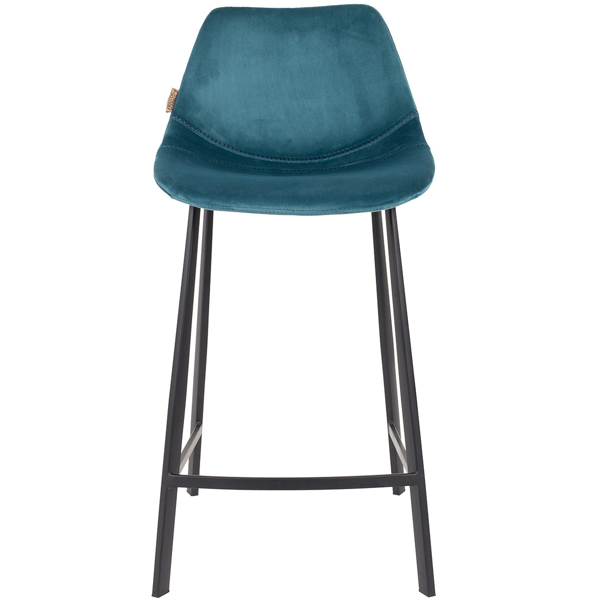 Franky Velvet Counter Stool