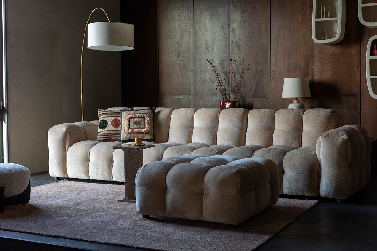 Hackman Velours Sofa