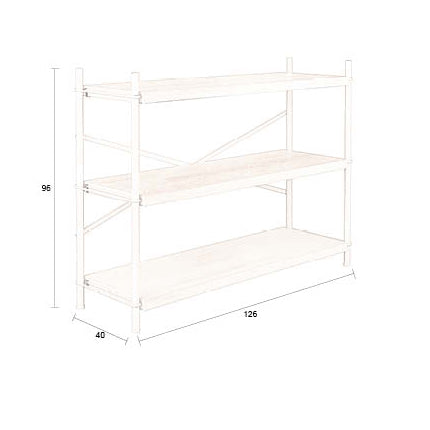 Iron Beige Low Shelf