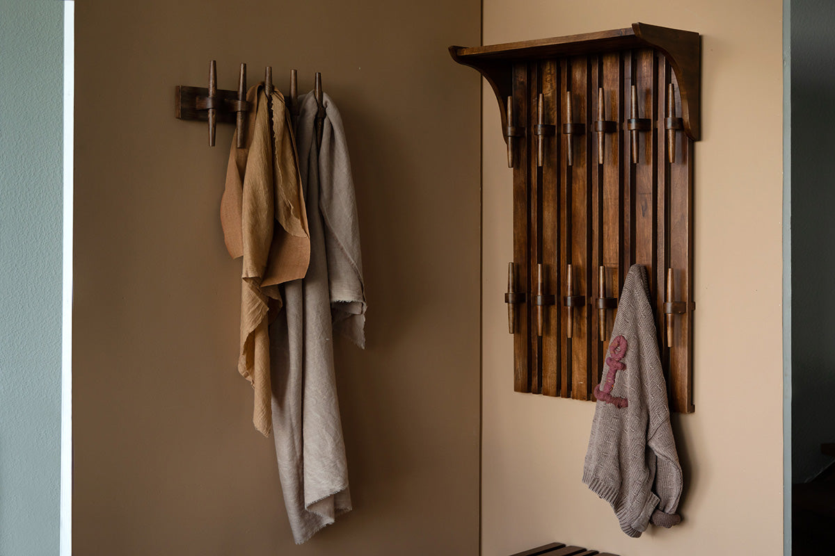 Jakub Wall Coat Rack with Shelf