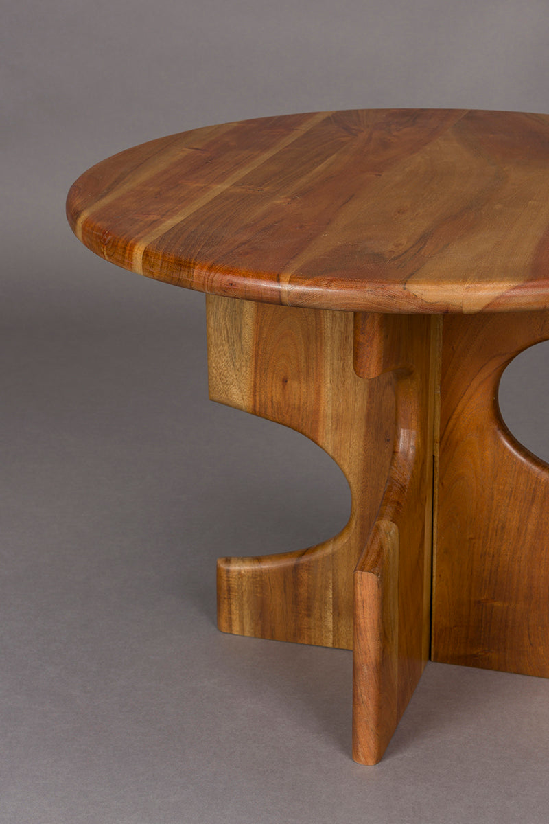 Morgan Acacia Wood Side Table