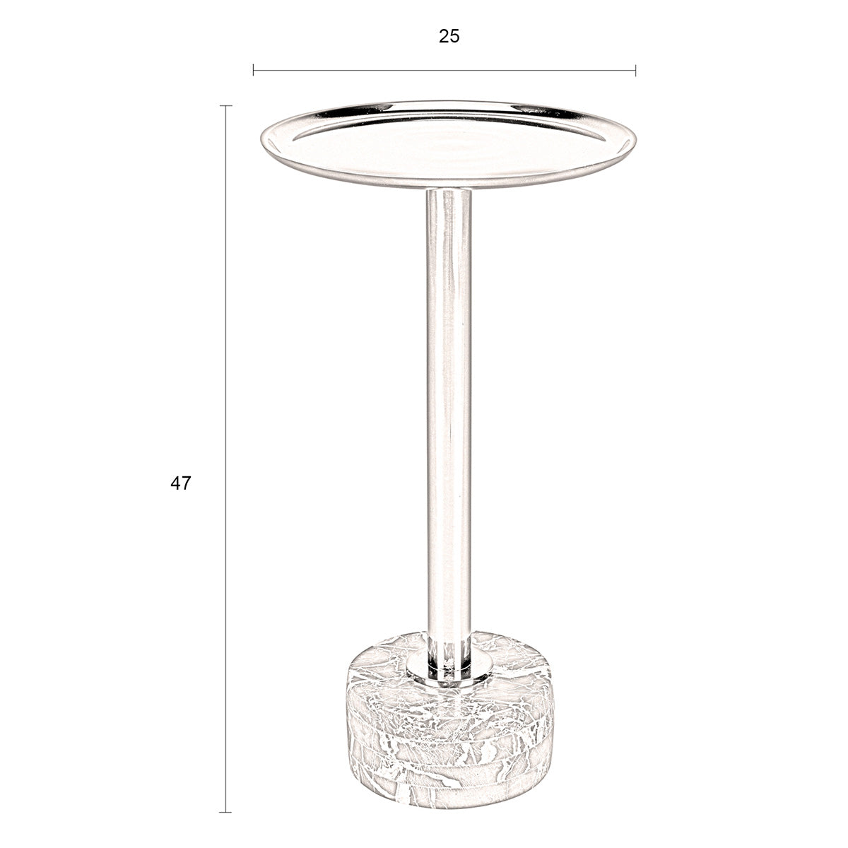 Pose Side Table