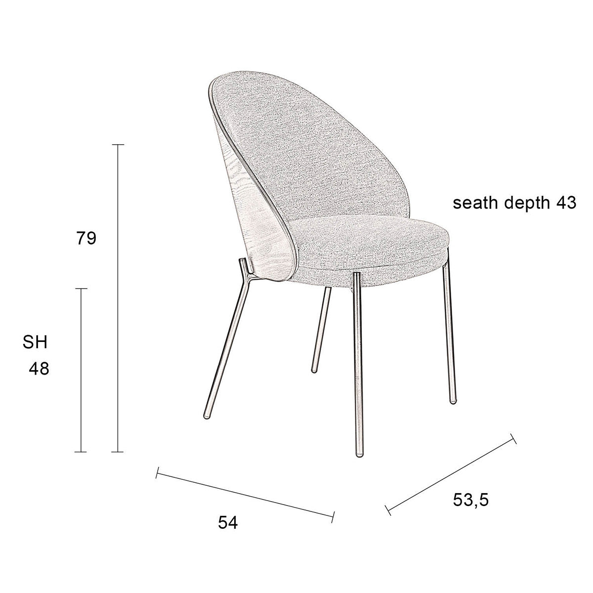 Rodin Chair (2/Set)