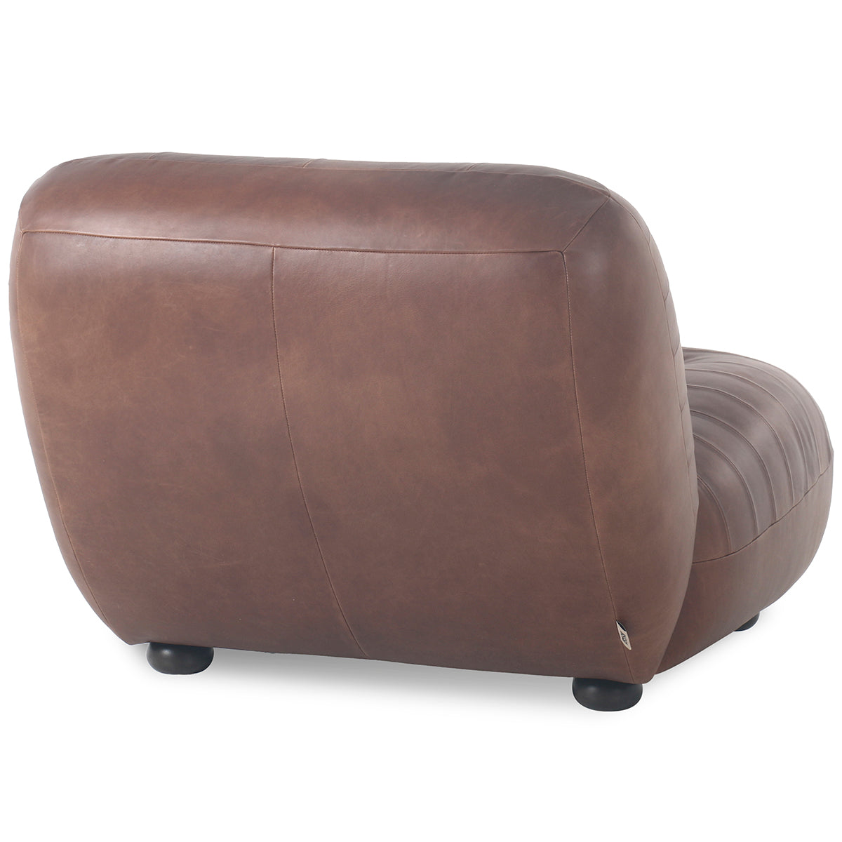 Wyatt Wax Leather Lounge Chair