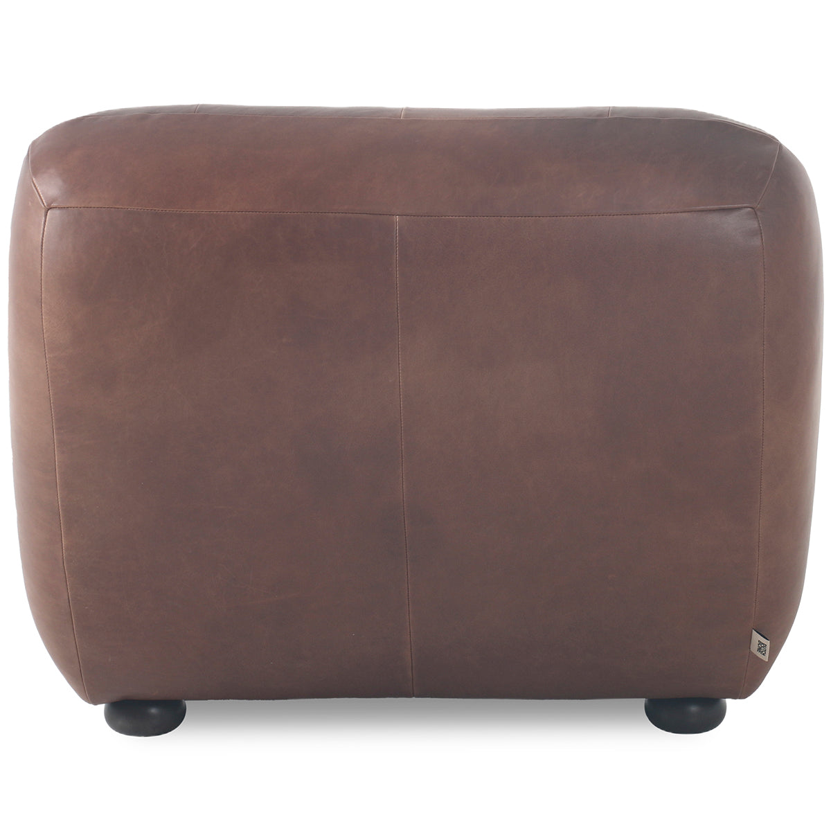 Wyatt Wax Leather Lounge Chair