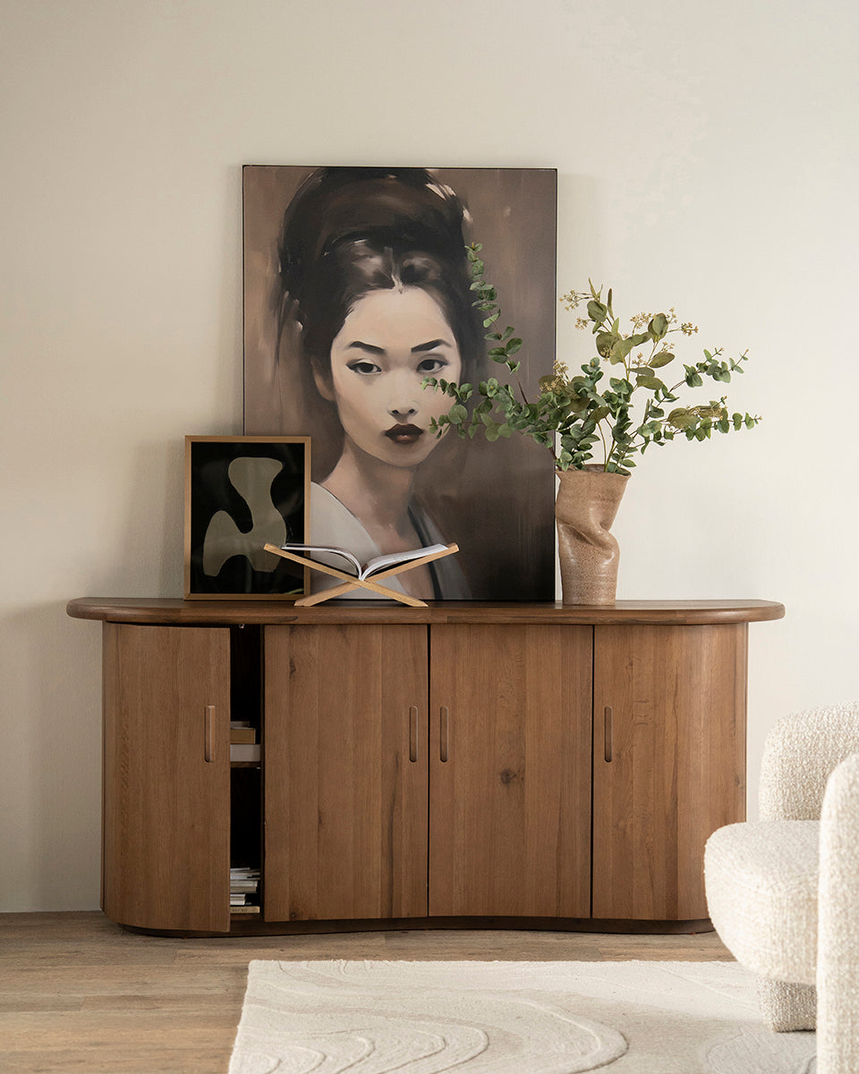 Josh Oak Wood Sideboard