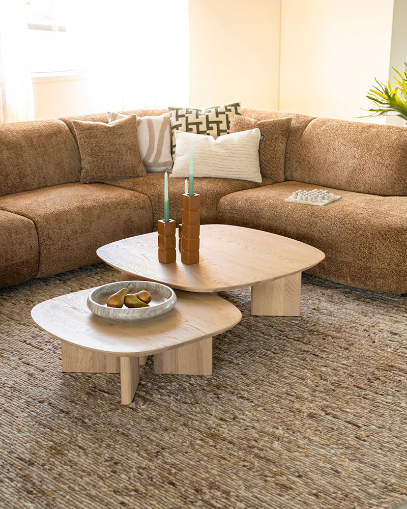 Stef Oak Wood Coffee Table