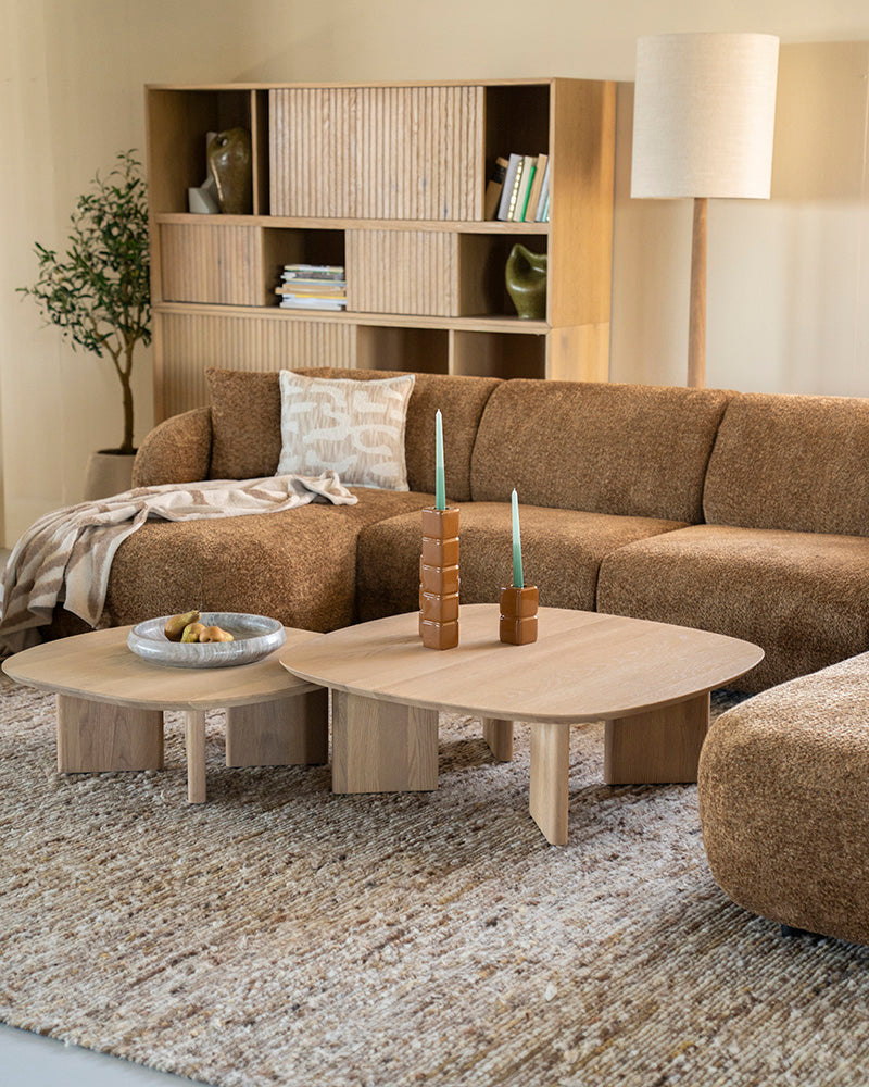 Stef Oak Wood Coffee Table