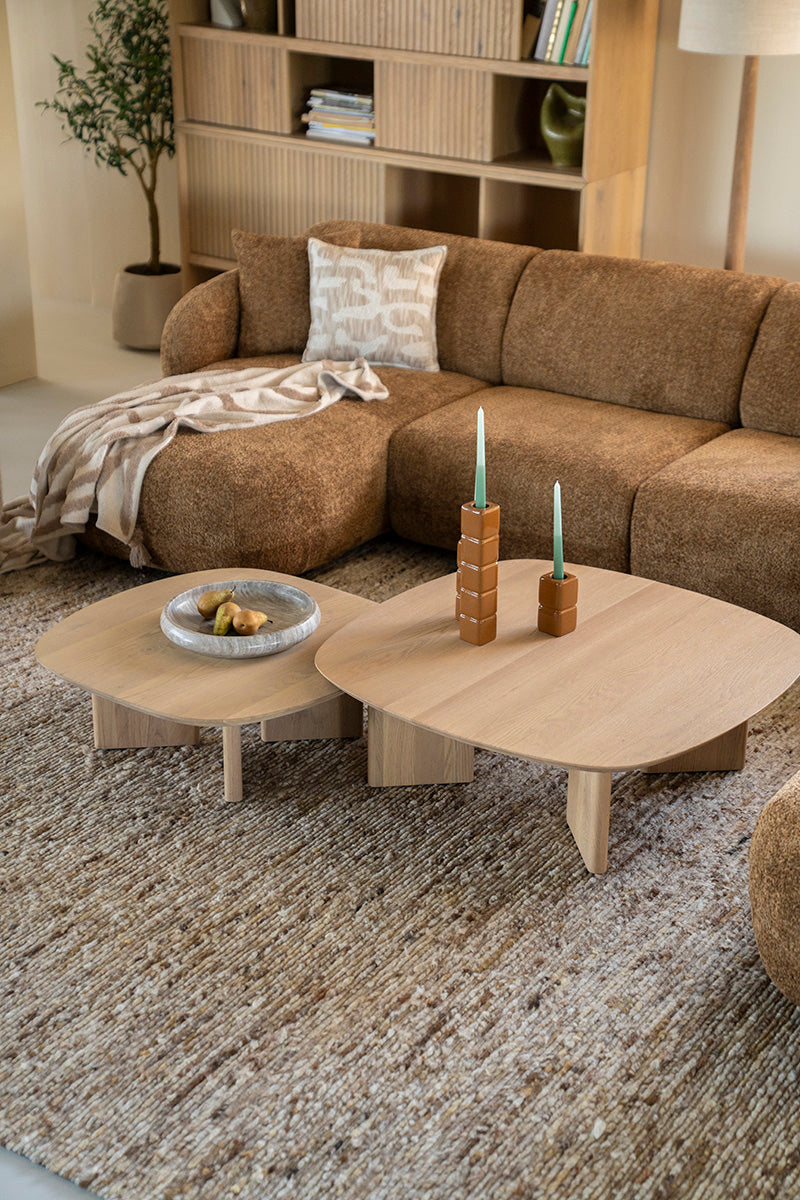 Stef Oak Wood Coffee Table