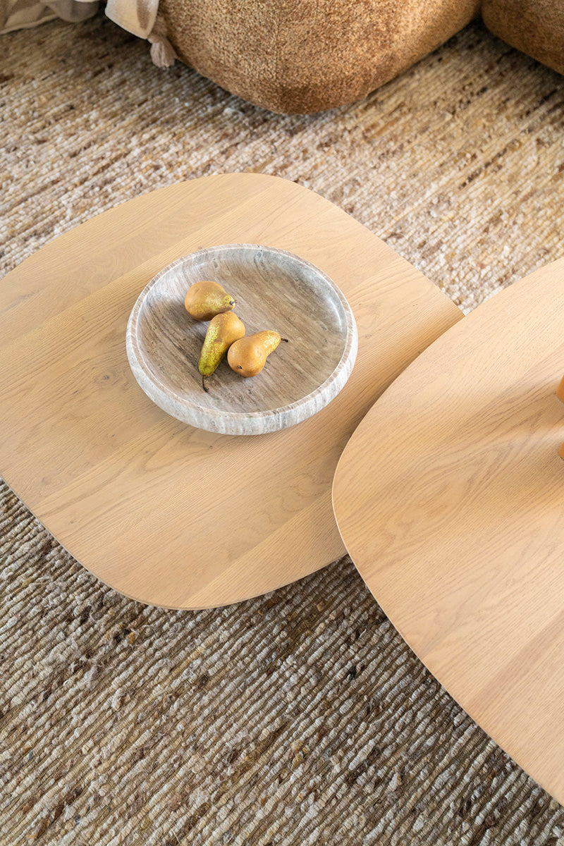 Stef Oak Wood Coffee Table