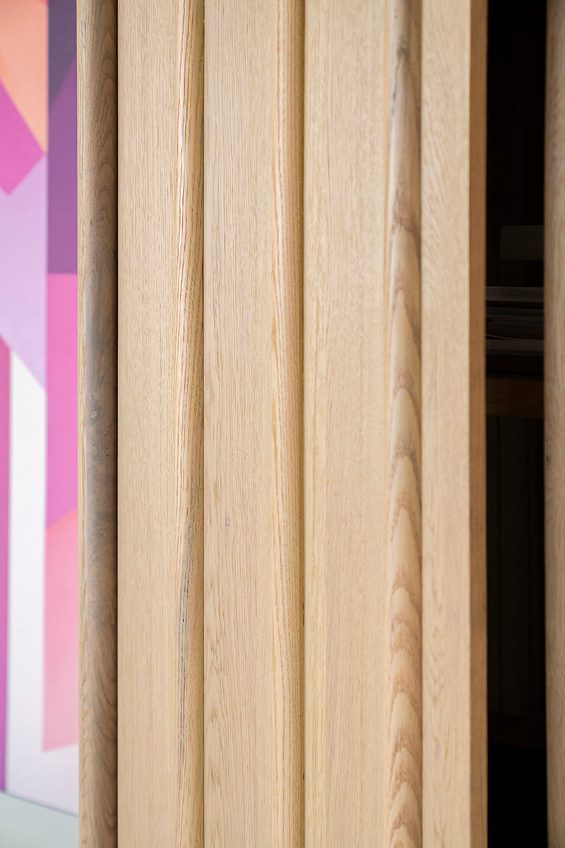 Jake Oak Wood Cabinet