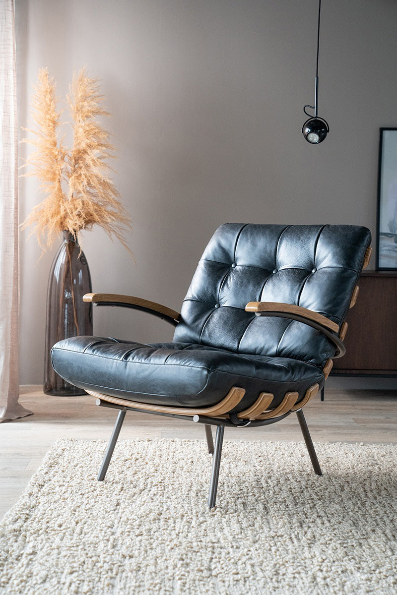 Bastiaan Java Leather Armchair