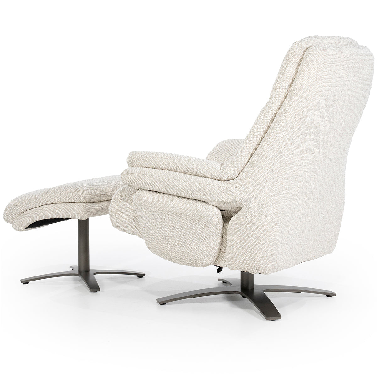 Caleb Salerno Armchair with Footstool