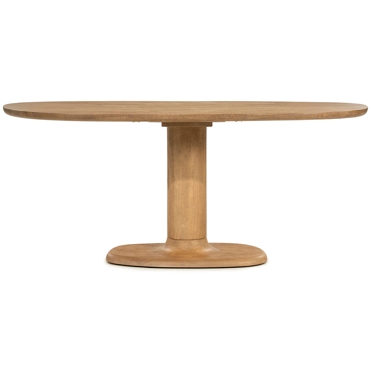 Coco Mango Wood Oval Dining Table